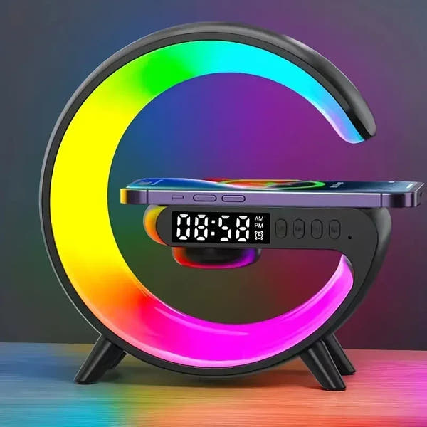 GlowCharge G™Wireless Charging Stand & Speaker