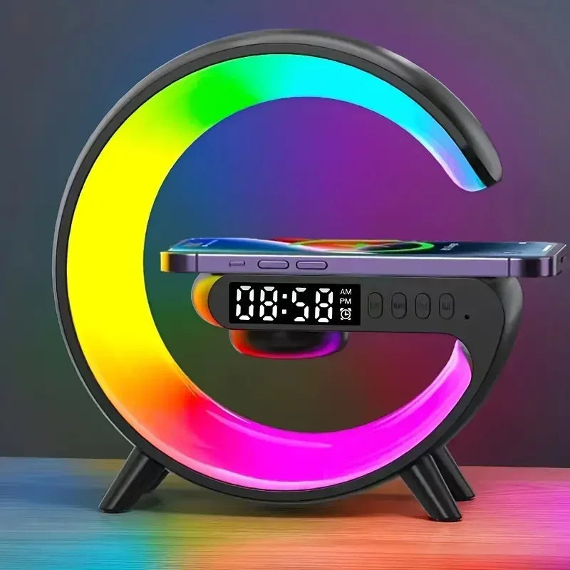 GlowCharge G™Wireless Charging Stand & Speaker