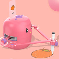 Drawing Robot for Kids with 100 Cards, Voice Interactive Educational Drawing Machine, Montessori Painting Learning Toys